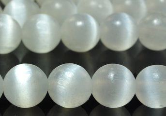 Seleniet Edelsteen Kralen