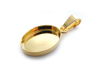 Voor UV Resin/Hars en Cabochons- Verguld