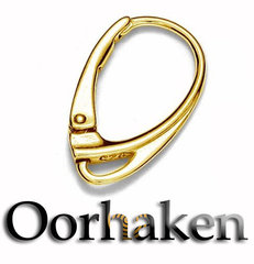 Oorhaken- Verguld