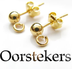Oorstekers- Verguld