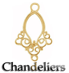 Chandeliers- Verguld