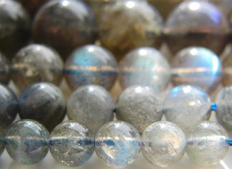 Labradoriet Edelsteen Kralen