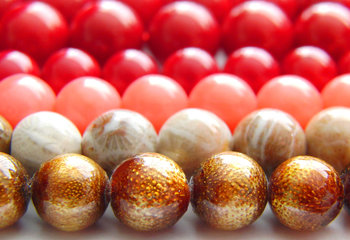 Koraal Edelsteen Kralen