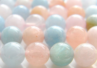 Morganiet Edelsteen Kralen