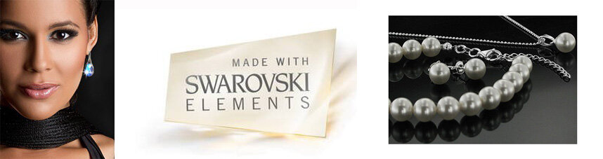 Zilveren Oorbellen & Oorstekers met Swarovski Kristallen- Zilver, Gerhodineerd en Verguld