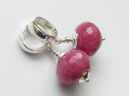 Edelstenen Oorbellen met Jade