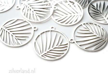 Sterling Zilveren Hanger- Palmboom