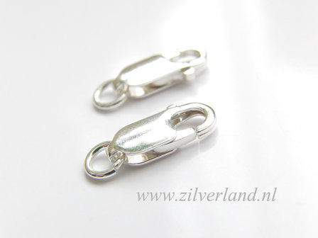 14mm Sterling Zilveren Lobsterslot