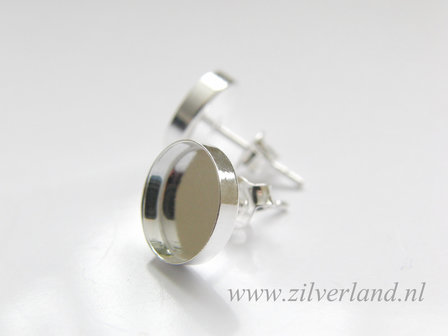 10mm Sterling Zilveren Oorstekers