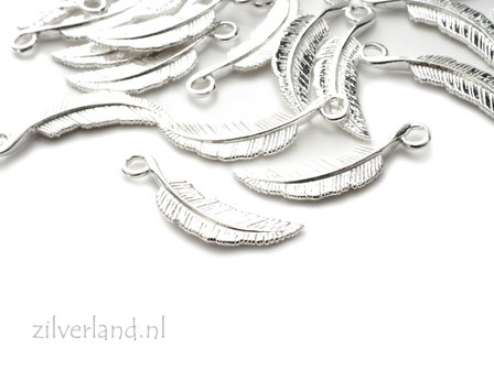 Sterling Zilveren Hanger- Veer 
