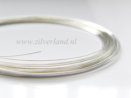 50 cm 0,5mm Sterling Zilveren Draad