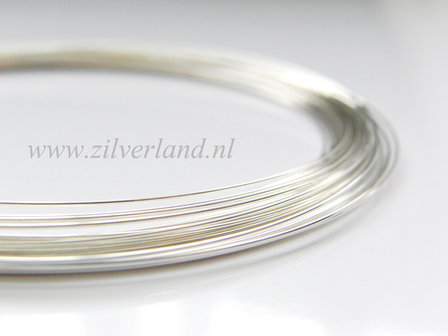 50 cm 0,4mm Sterling Zilveren Draad