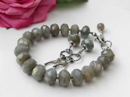 Sterling Zilveren Armband met Labradoriet