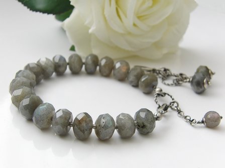 Sterling Zilveren Armband met Labradoriet