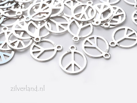 Sterling Zilveren Hanger- Vredesteken