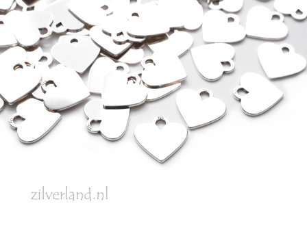 Sterling Zilveren Hangertje- Hartje