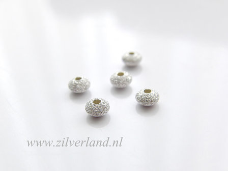 10 Stuks Sterling Zilveren Kralen