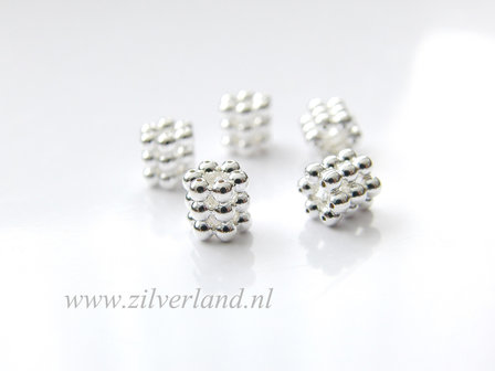 4 Stuks Sterling Zilveren Spacers