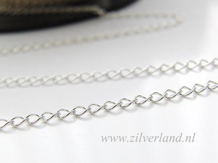 1 Meter Sterling Zilveren Jasseron