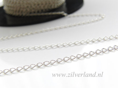 1 Meter Sterling Zilveren Jasseron