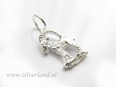 Steenbok Sterrenbeeld Hanger Zilver 925
