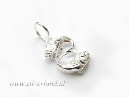 Vissen  Sterrenbeeld Hanger Zilver 925