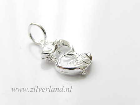 Vissen  Sterrenbeeld Hanger Zilver 925
