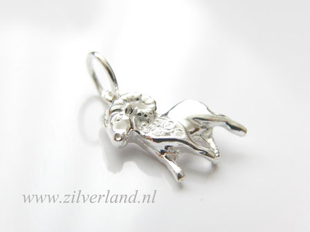 Ram Sterrenbeeld Hanger Zilver 925