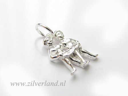 Tweeling Sterrenbeeld Hanger Zilver 925
