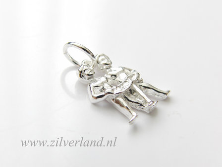 Tweeling Sterrenbeeld Hanger Zilver 925