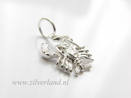 Kreeft Sterrenbeeld Hanger Zilver 925