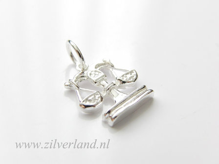 Weegschaal Sterrenbeeld Hanger Zilver 925