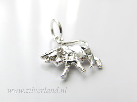 Stier Sterrenbeeld Hanger Zilver 925