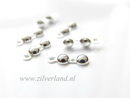 10 Stuks Sterling Zilveren Kalotjes