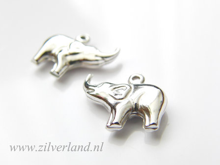 Sterling Zilveren Bedel- Olifant