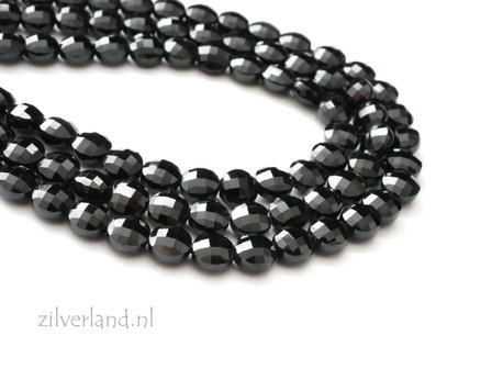 4mm Spinel Edelsteen Kralen- Facet Coin