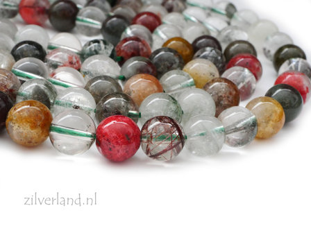 8mm Fantoomkwarts Edelstenen Kralen