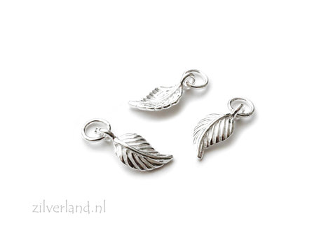 Sterling Zilveren Hangertje- Blaadje