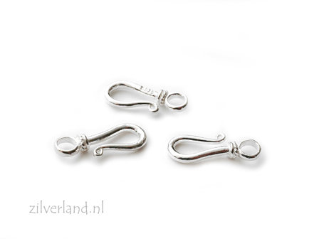 14mm Sterling Zilveren Haakslotje