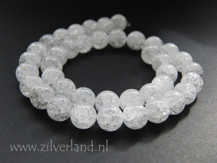 10mm Bergkristal Kralen/ Snowflake