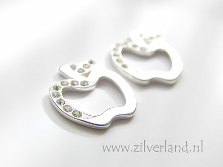 Sterling Zilveren Bedel- Appel