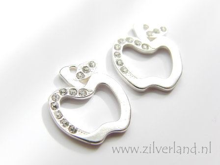 Sterling Zilveren Bedel- Appel