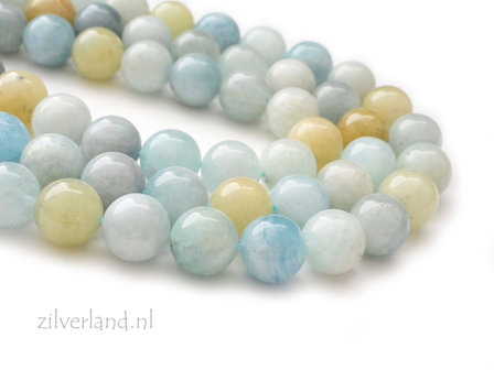 10mm Aquamarijn Edelstenen Kralen