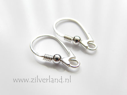 Sterling Zilveren Oorbelhaken