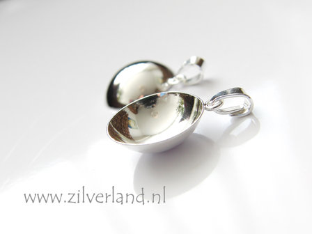 Sterling Zilveren Hanger voor UV Hars/Resin