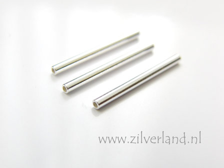 10 Stuks 20mm Sterling Zilveren Buiskralen