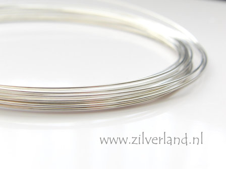 50 cm 0,8mm Sterling Zilveren Draad