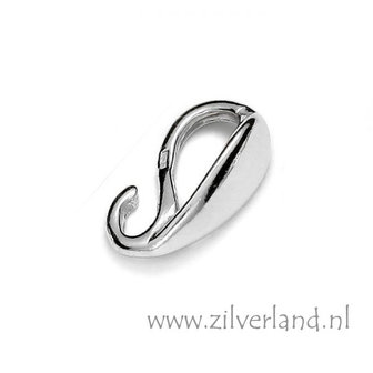 1 Stuk Sterling Zilveren Hangeroog 11mm