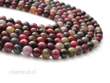 4,80mm Toermalijn Edelsteen Kralen