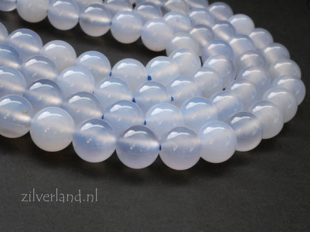 8mm Chalcedoon Edelsteen Kralen- A Kwaliteit